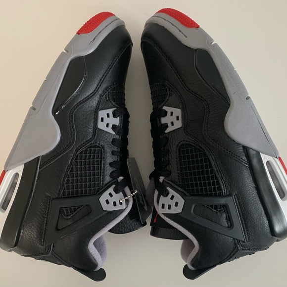 ❌SOLD🎁Air Jordan 4 Bred Reimagined New Y 6.5 W 8 Nike - Picture 4 of 10